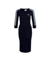 Adidas Originals 3 Stripes Kleid Gr. S 36 Maxi Bodycon schwarz Bayern - Fürstenfeldbruck Vorschau