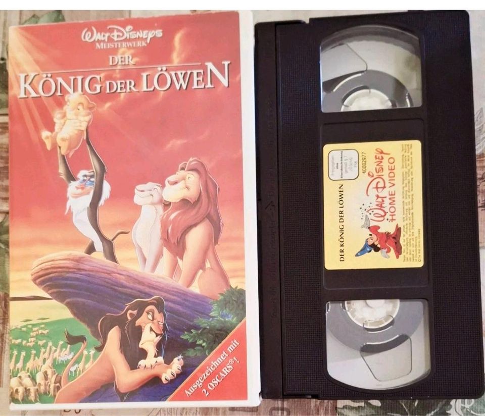 Sammlerstück Der König der Löwen VHS Hologramm (Walt Disney-VHS) in Anklam