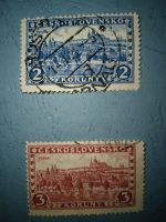 Briefmarken Tschechoslowakei 2/3K Hradkani at Prague stamp Baden-Württemberg - Freiburg im Breisgau Vorschau