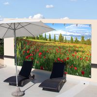 Motiv Sichtschutz Banner 340x173 cm Mohnblumen Bochum - Bochum-Wattenscheid Vorschau