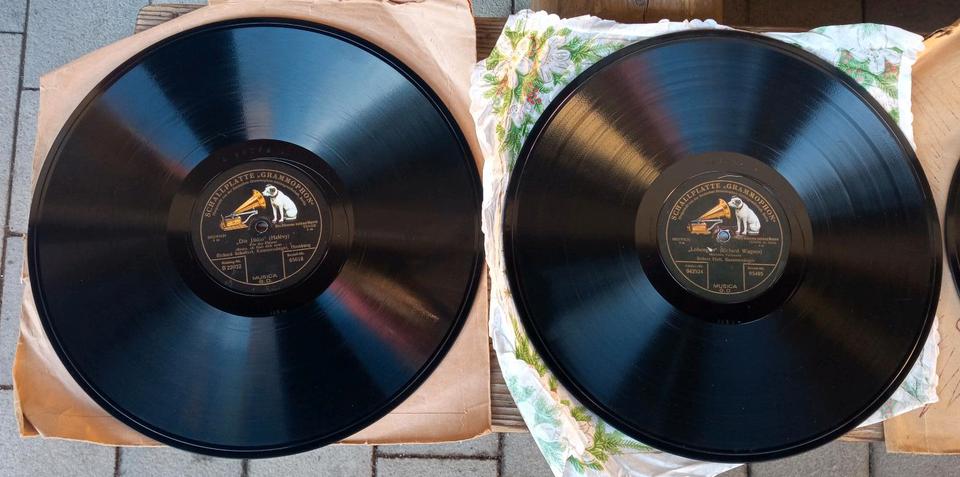 15 alte Schellack-Platten Richard Wagner Schallplatten selten in Tännesberg