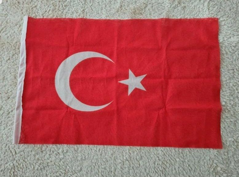 Türkische Flagge in Duisburg