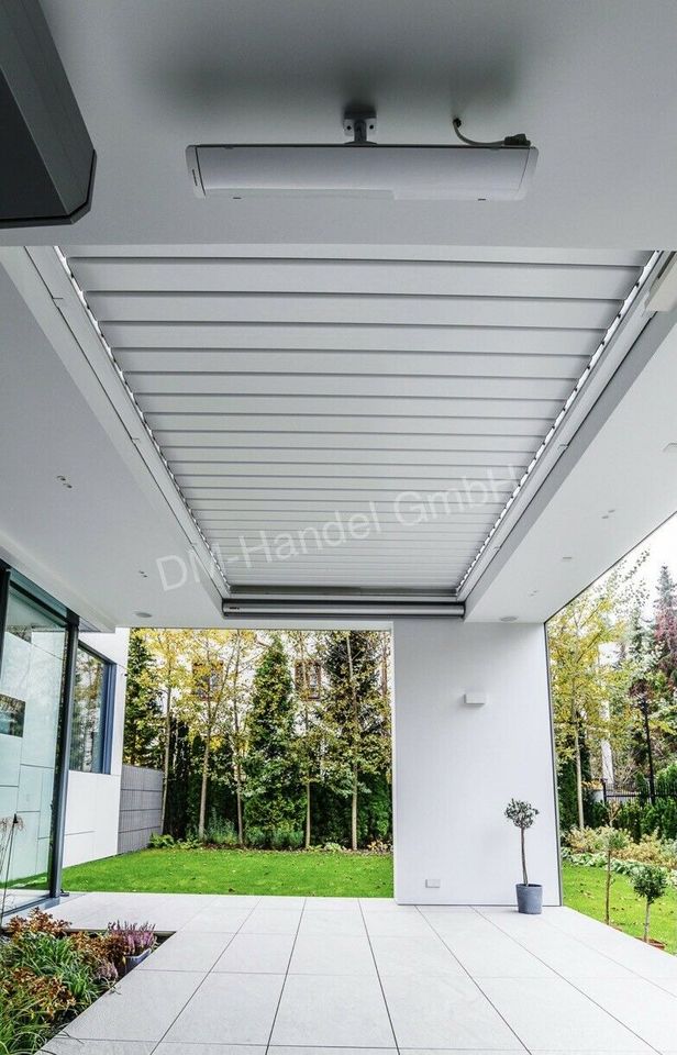 Lamellen ✅ Lamellendach 2,63x4m Überdachung Pergola Sonnenschutz in Murrhardt
