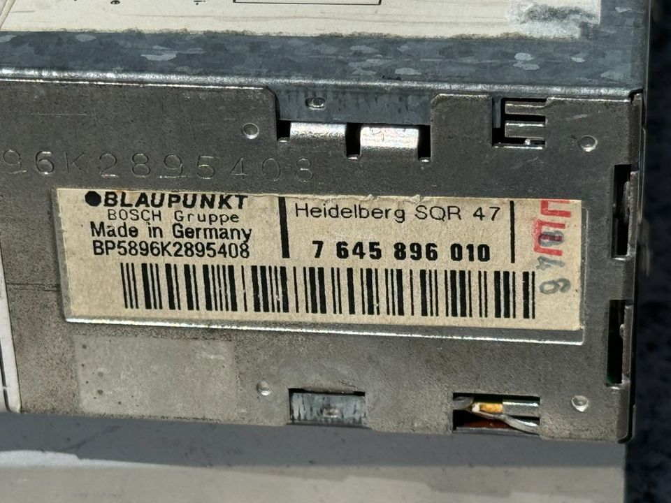 Autoradio Blaupunkt Heidelberg SQR47 Porsche 911 924 944 Mercedes in Passau