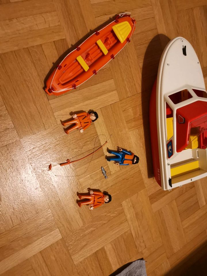 Playmobil Boot Vintage mit Zubehör in Memmingen