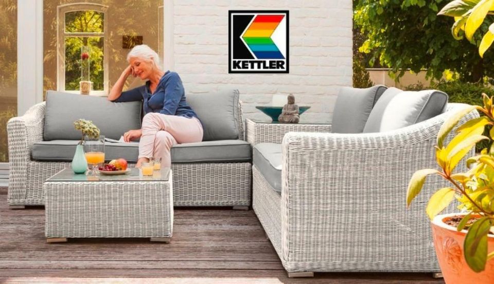 KETTLER HKS ALU-GEFLECHT LOUNGEGRUPPE+KISSEN OXFORD LOUNGE SET in  Schleswig-Holstein - Schleswig | eBay Kleinanzeigen ist jetzt Kleinanzeigen