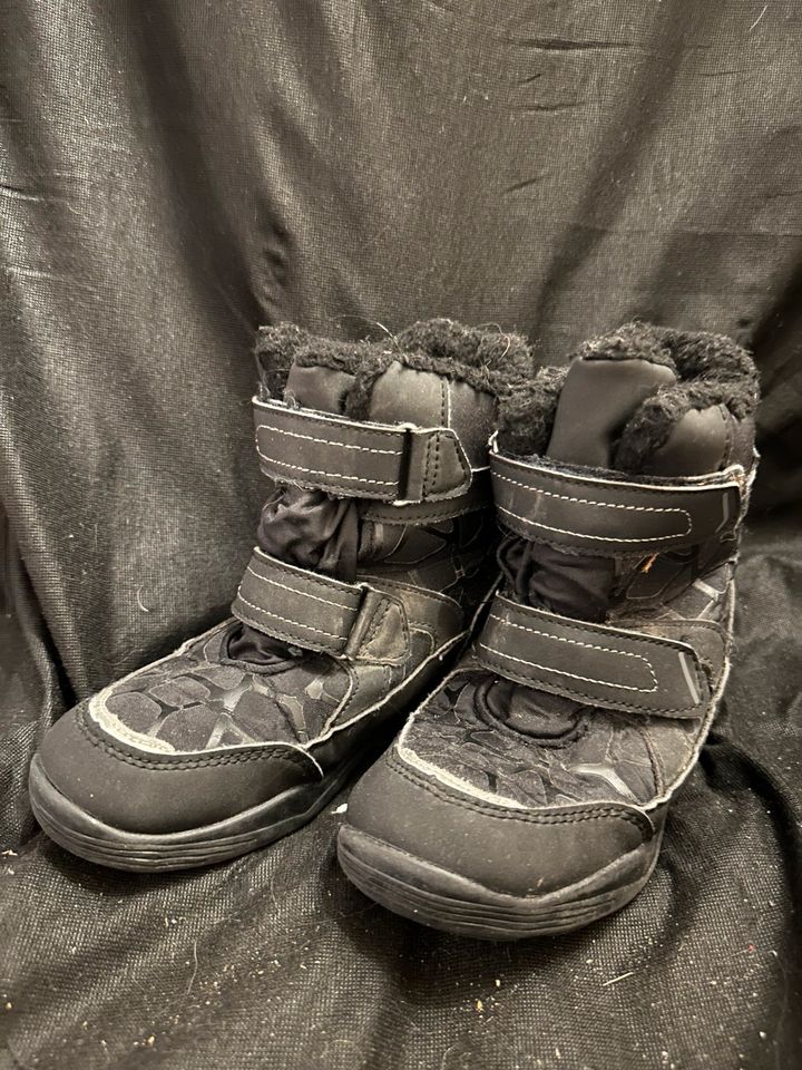 Kinder Schuhe Winter Stiefel Gr. 31 Schwarz in Willstätt