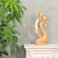 Figur Holz Holzfigur Abstrakt Paar Couple Designer 50 cm Bochum - Bochum-Wattenscheid Vorschau