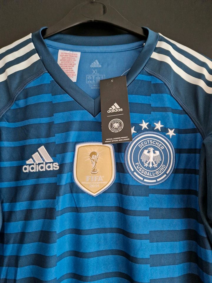 DFB Deutschland Trikot Kinder 176 NEU! ⚽️ Original Adidas in Bad Rappenau