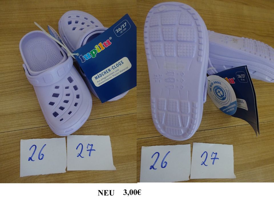 Crocs Flieder Größe 26 /27 NEU = 3,00€ in Visbek