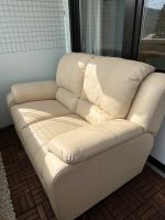 Leder Sofa hellbeige Baden-Württemberg - Winnenden Vorschau