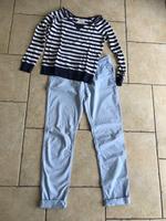 Gaastra Chino Hose hellblau & Hollister maritim Shirt Gr.S Schleswig-Holstein - Kisdorf Vorschau