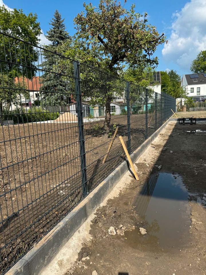 Zaun setzen Außenanlagen in Lünen