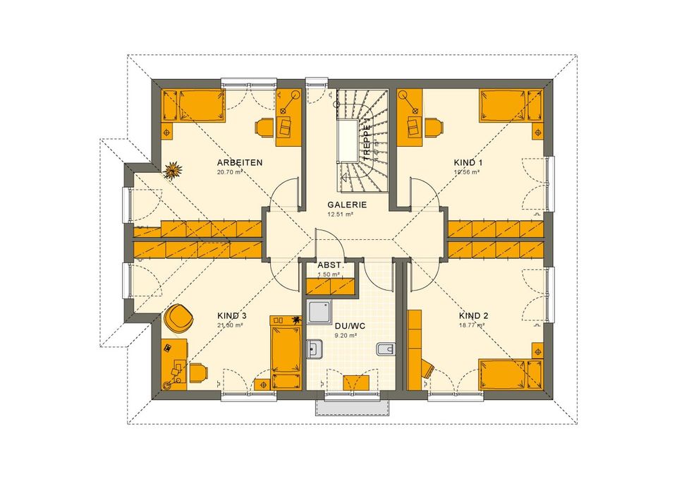 Riesiges Einfamilienhaus mit PV und Speicher und schickem Walmdach in Hamburg