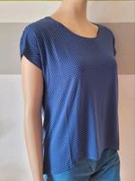 BETTY BARCLAY T-SHIRT mittelblau weiße Pünktchen Shirt kurzarm Nordrhein-Westfalen - Minden Vorschau