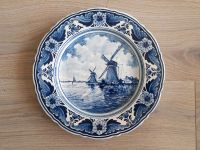 Delft Blauw blau Delfter Porzellan Wandteller 24 cm Kreis Pinneberg - Wedel Vorschau