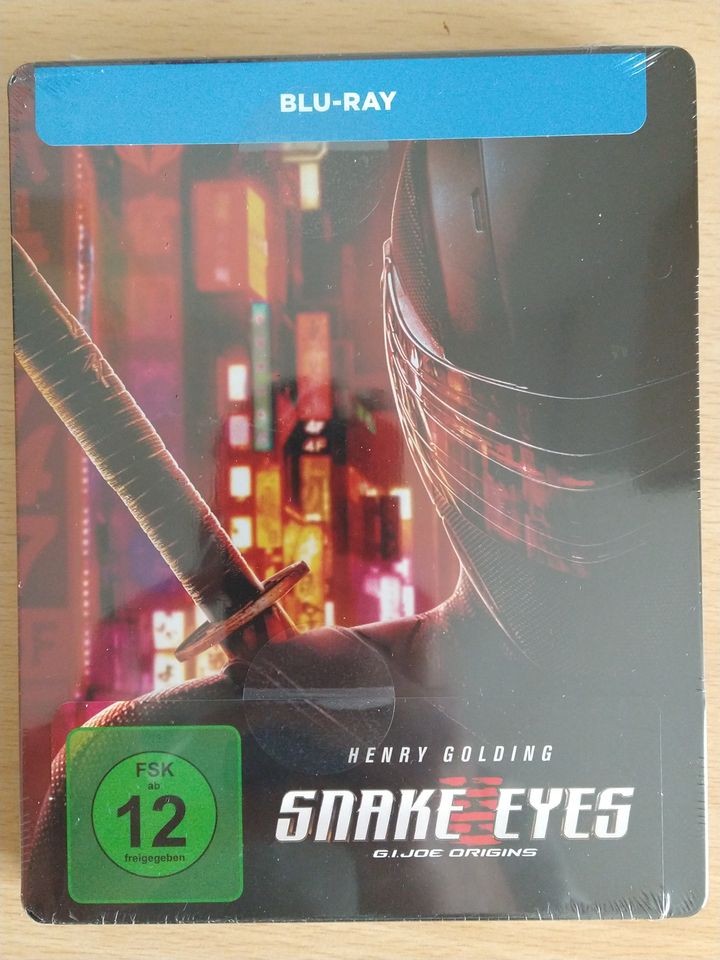 Neu - Snake Eyes - G.I. Joe Origins - Blu-Ray Steelbook - OVP in Osnabrück