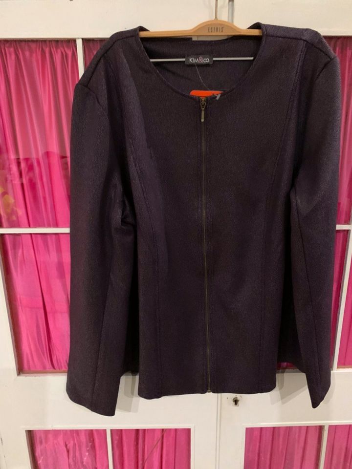 Kim & Co Deep Purple Jacke Scuba Lederoptik Gr. L NEU! in Wandsbek -  Hamburg Rahlstedt | eBay Kleinanzeigen ist jetzt Kleinanzeigen