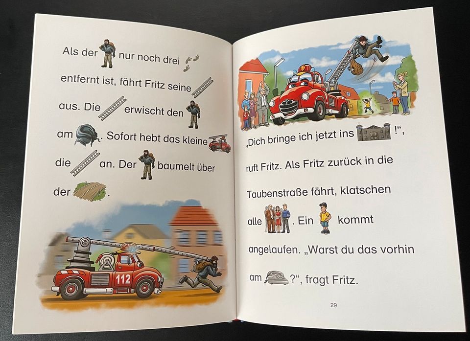 Bildermaus Geschichten von Fritz Feuerwehr Kinderbuch in Frankfurt am Main