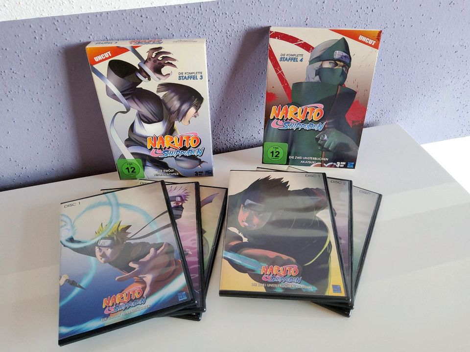 DVD's Anime Naruto 1 / Naruto Shippuden 1-6 in Kirchdorf i. Wald