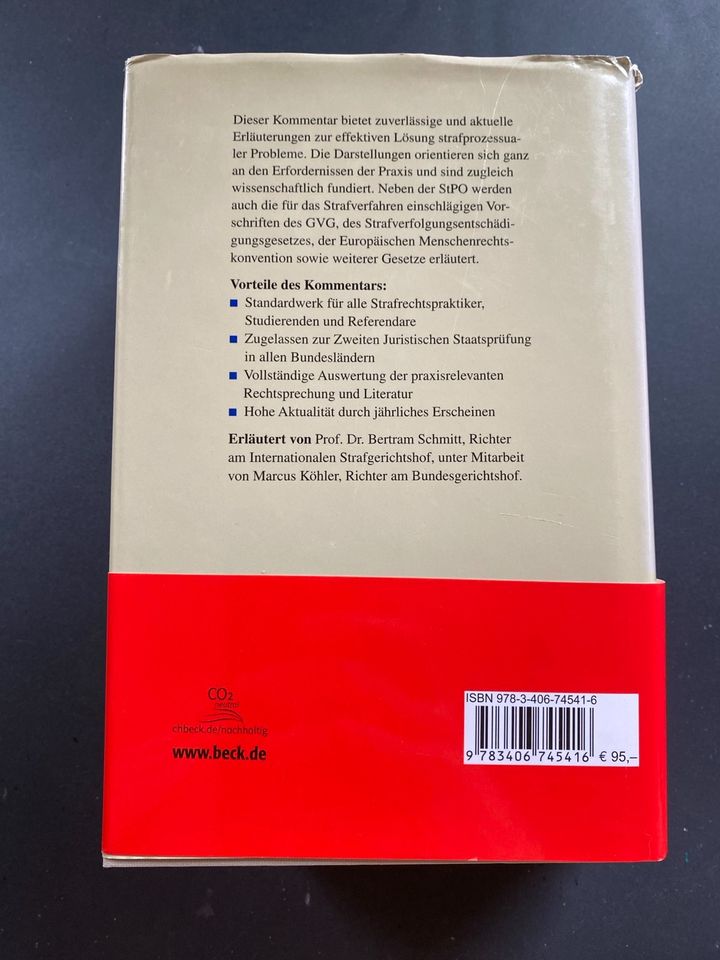 StPO Kommentar, Meyer-Goßner/Schmitt, 63. Auflage 2020 in Siershahn