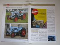 Eicher Dieselschlepper LH 12/ED 13/ ED 26 Datenblatt Hessen - Hünfelden Vorschau