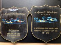 Fliegerwappen-Auszeichnung USA aus Holz / Marwin E. Shinabarger Hessen - Lich Vorschau