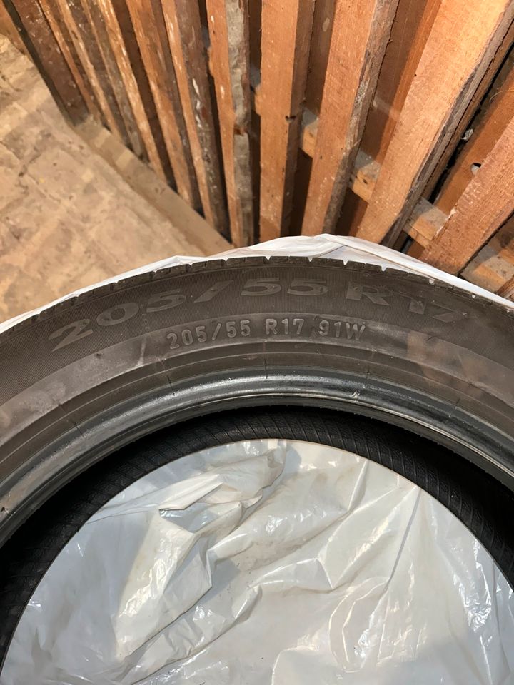 4x Pirelli 205 55 R17 Sommerreifen gebraucht (ca 10.000km) MO in Stuttgart