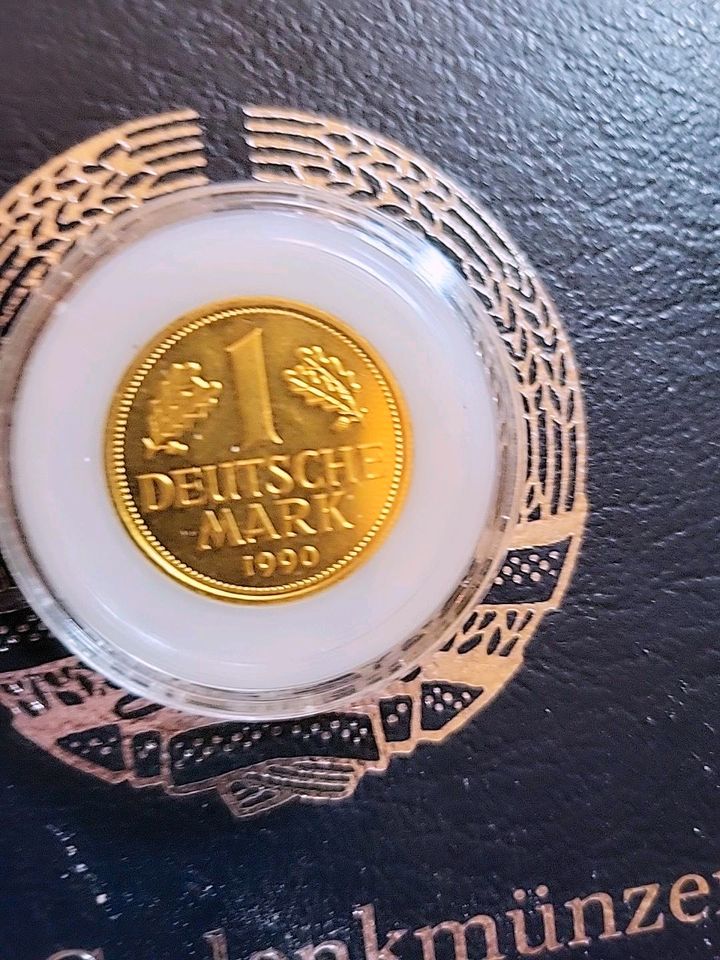 GOLDMÜNZE DEUTSCHE MARK in Duisburg