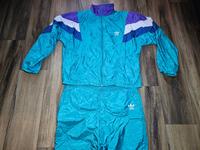 Adidas Jogginganzug Herren Gr. XL D7 Glanznylon 90er Fitness Hessen - Bad Wildungen Vorschau