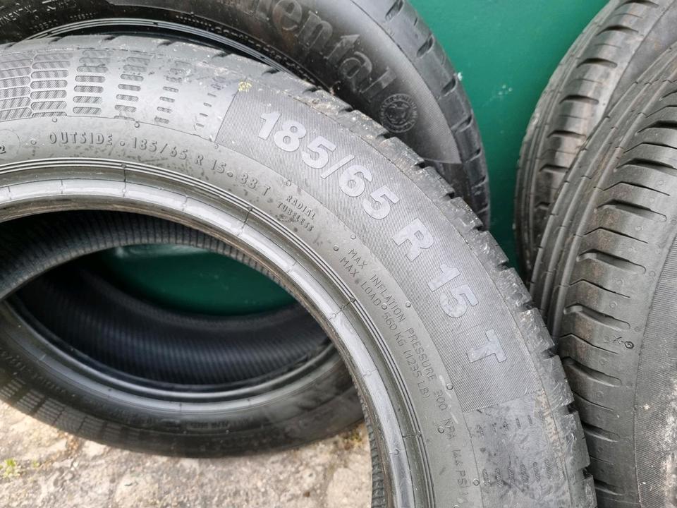 4 x 185/65R15 88T Sommerreifen Continental Eco Contact 5 in Leipzig