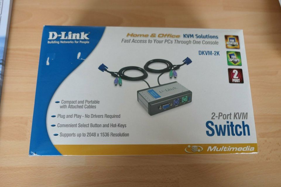 D-Link - DKVM-2K - neu in Sulingen