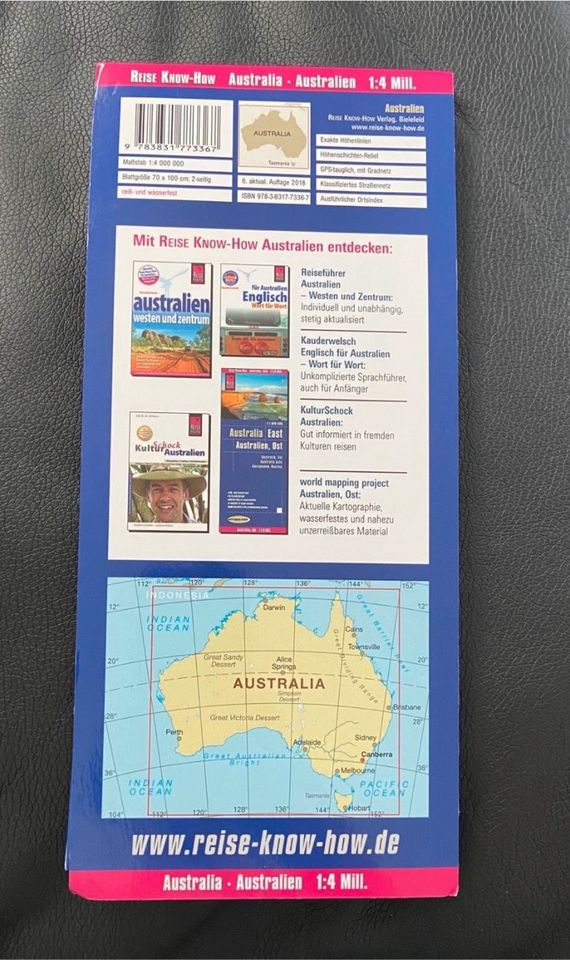 Reise Know-How Landkarte Australien in Manching