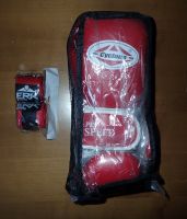 Boxhandschuhe „Cyclone“ inkl. Bandagen "ERK", 10 Oz, rot, Neu! Altona - Hamburg Osdorf Vorschau