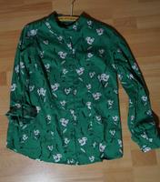 Bluse Bexleys grün mit Blumenmuster Osterholz - Blockdiek Vorschau