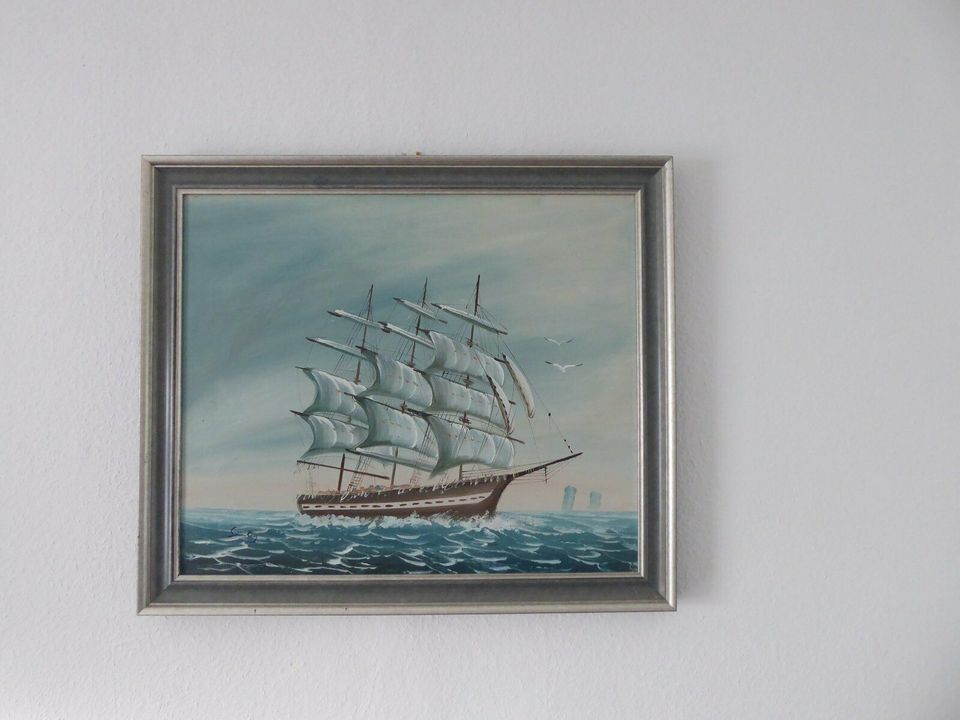 Maritime Ölgemälde Kunst diverser Künstler aus Auflösungen in Mölln