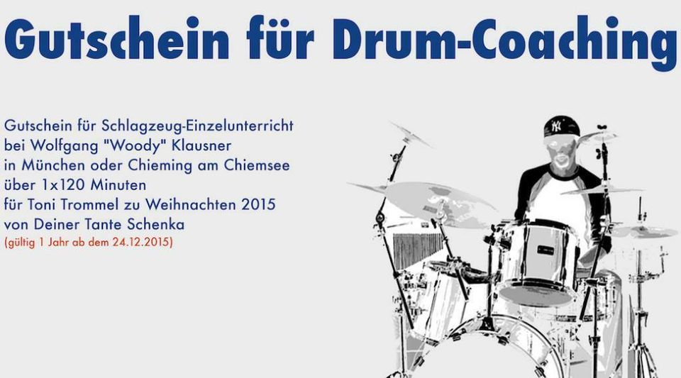 Bass & Drums - Groove-Coaching für (E-)Bassisten & Schlagzeuger in Chieming