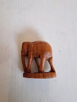 Kleiner Holz Deko Elefant braun handgemacht antik Niedersachsen - Wilhelmshaven Vorschau