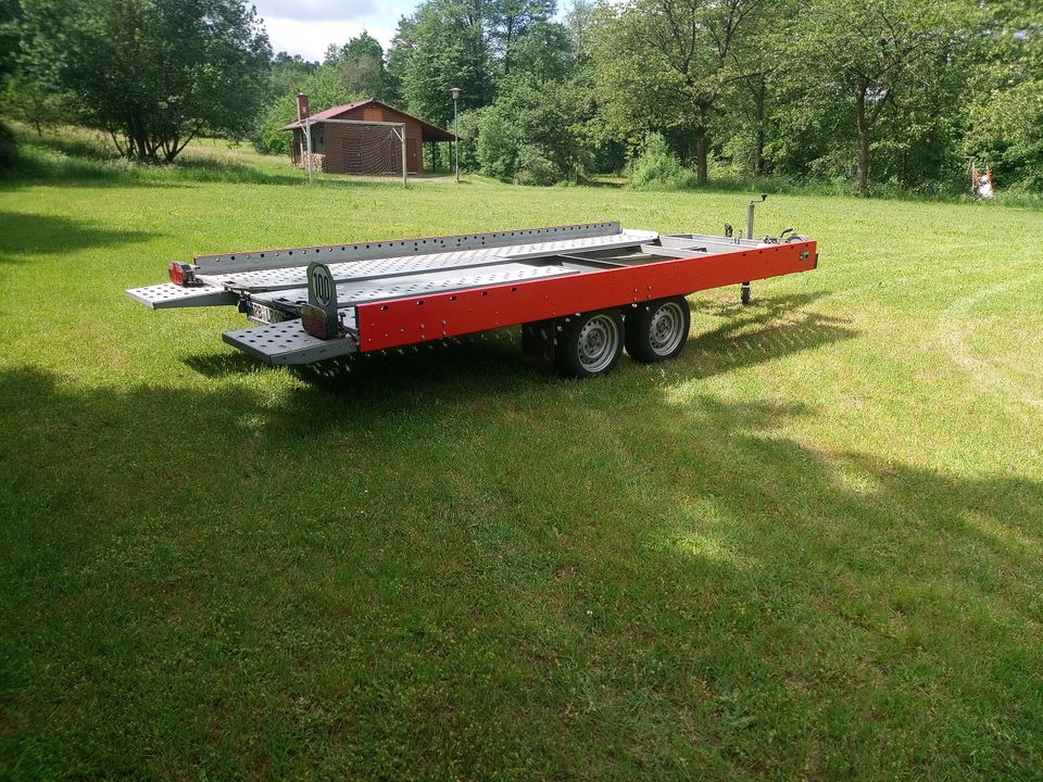 Vermiete Autotransportanhänger / Autotransporter 3.5to in Reichelsheim (Odenwald)