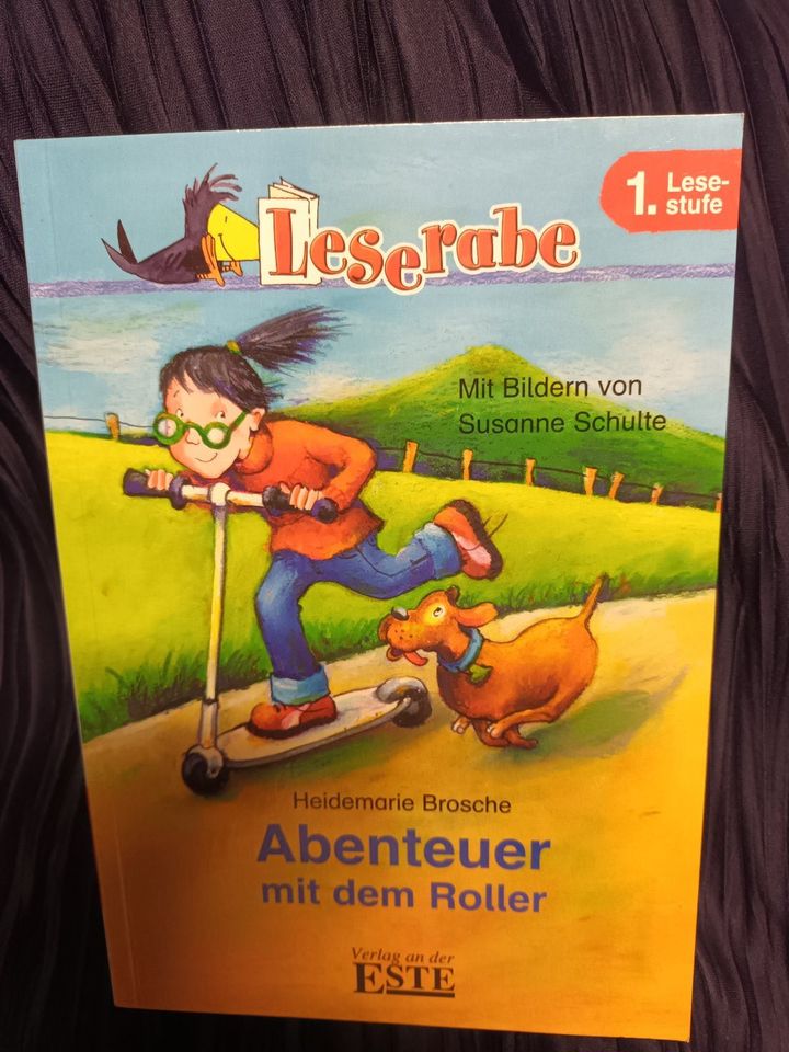 Buch Leserabe 1. Lesestufe - Abenteuer mit dem Roller in Hesel