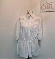 Weiße Tunika, Bluse, Gr 46, BPC Bonprix Collection Nordrhein-Westfalen - Herten Vorschau