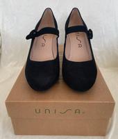Pumps Unisa NEU Velourleder schwarz Größe 38 Nordrhein-Westfalen - Langenfeld Vorschau