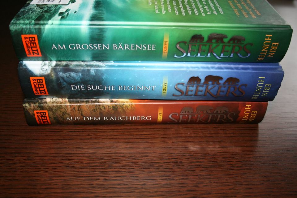 3x Seekers von Erin Hunter* Bände 1,2,3, gebunden in Havixbeck