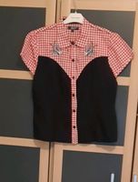 Damen Shirt Bluse von EMP( Rock Rebel), Gr.XL, kariert Niedersachsen - Langwedel Vorschau