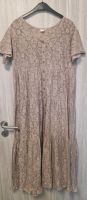 Spitzenkleid Maxikleid Beige Gr 40 Vintage Nordrhein-Westfalen - Elsdorf Vorschau