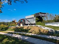 Abfahren Transport Häckselkette Abschiebewagen Fliegl Mais Gras Bayern - Burgthann  Vorschau