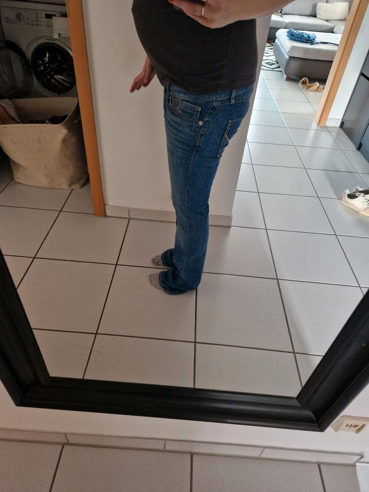 Schlaghose Umstandshose /-Jeans von H&m Mama in Größe 40 in Ditzingen