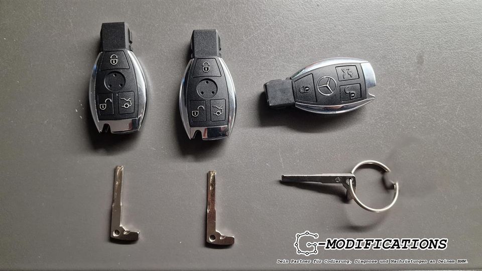 Mercedes Schlüssel nachmachen programmieren W169 W203 W204 W209 W210 W211 W212 W906 W639 in Schönau