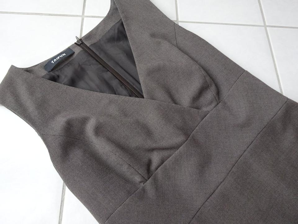 Taifun Damen Etuikleid Kleid braun kariert Gr. 38 - wie NEU! in Ingolstadt