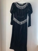 Fasching Kostüm Kleid, samt schwarz, lang, schmal, S Kr. München - Ottobrunn Vorschau